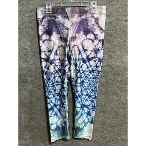 Terez Leggings Womens S Tie Dye Mermaidcore Beachy Athleisure Y2K